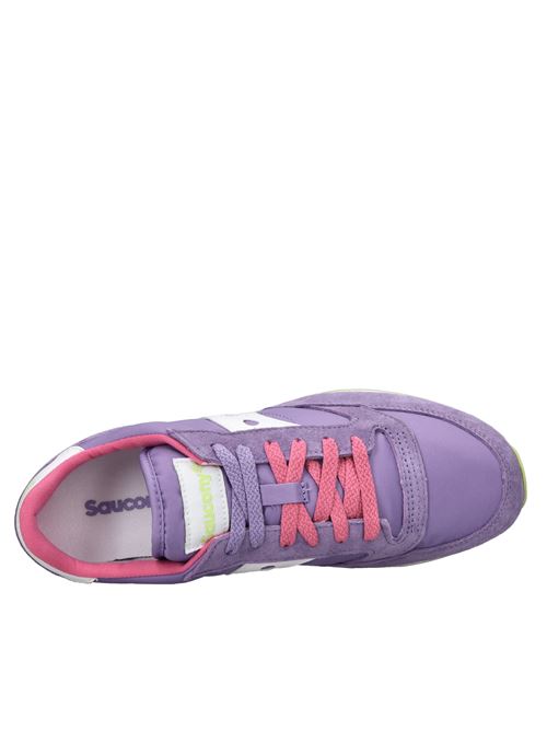 Sneakers in camoscio e tessuto SAUCONY | JAZZ TRIPLEVIOLA-BIANCO